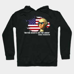 British accents are for losers! Hoodie